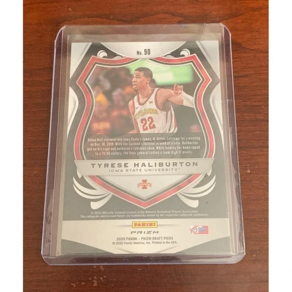 Tyrese Haliburton Green Pink cracked‎ ice
